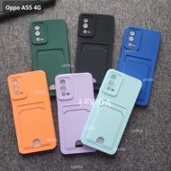 Oppo A52 Oppo A53 Oppo A55 4G Case Pro Camera Card Case Card Slot Case Oppo A52 Oppo A53 Oppo A55 4G