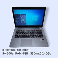 The1part โน๊ตบุ๊ค | HP i5 EliteBook Folio 1040 G1 | RAM4GB | SSD m.2 240GB
