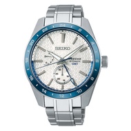 [Watchspree] Seiko Presage (Japan Made) Automatic GMT Seiko 140th Anniversary Limited Edition Sharp Edged Stainless Steel Band Watch SPB223J1 (Limited Edition of 3500 pieces)