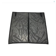 Car Tailgate Net Breathable Mesh Net Camping Accessories Privacy Protection Magnetic Suction for SUV