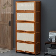 Tall, vertical entryway shoe cabinet for use in the hallway outside the door, extremely narrow, mult