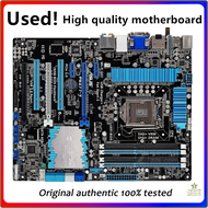 [Op010] สำหรับ ASUS P8Z77-V แผงวงจรคอมพิวเตอร์ LGA 1155 DDR3สำหรับ Intel Z77 P8Z77เมนบอร์ด SATA II P