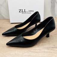 es With Sharp Point, Thin Heel, Shallow Mouth Single Shoes, Versatile Work Shoes Point, Heel, ,