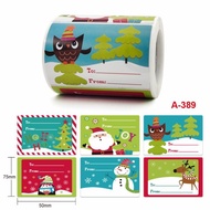 New Christmas Gift Sticker Christmas Gift Delivery Label Christmas Sticker Limited Stock