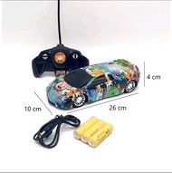 Fast &amp; Furious Jakarta Drift RC Mainan Mobil Sport Balap Doodle Graffiti Remote Control