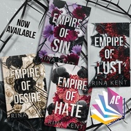 Empire Series (4 book series) RINA KENT Empire of Desire, Empire of Sin, Empire of Hate, Empire of L