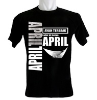 Kaos Ayah Terbaik Lahir April