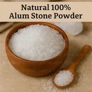 Natural 100% Alum Stone Powder Padigaram Powder batu tawas