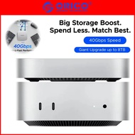 ORICO 2025 MiniMate External SSD Storage Expansion 20Gbps Desktop Dock for MacMini 4 with 512TB 1TB 