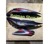 body supra x 125 lama karbu hitam 2005-2008 original second