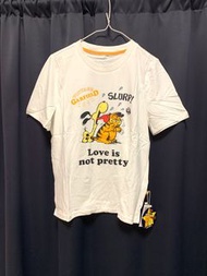 Babiboo Garfield T-shirt 加菲貓白色短袖T裇 上衣