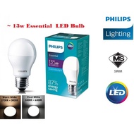 13W PHILIPS ESSENTIAL E27 Cool DayLight LED BULB