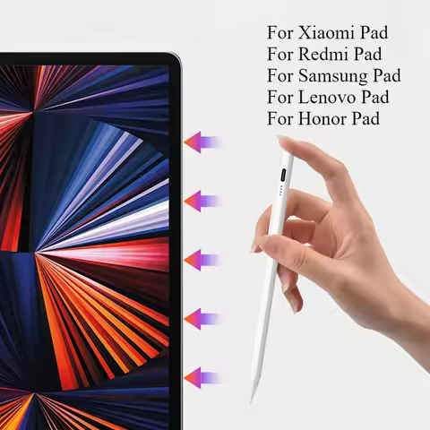 Touch Pen for Lenovo Tab P12 P11 M10 M9 Samsung Android Tablet Magnetic Stylus Pencil Universal Capa