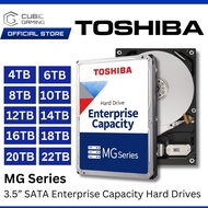 TOSHIBA INT HDD 3.5" MG SERIES ENTERPRISE HARD DRIVE HARD DISK HARDDISK  - 4TB 8TB 10TB 12TB 14TB 16