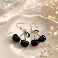 GLOBDDSS Dangle Earrings, Exaggerate Ear Jewelry Cherry Earrings, Elegant Cute Resin Fruit Earrings 