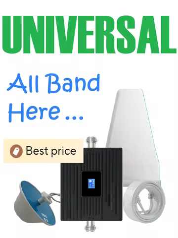 LTE Repeater GSM 2G 3G 4G Signal Amplifier Cellular Signal Amplifier Mobile Phone Network Signal Boo