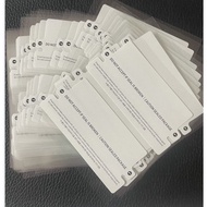 High quality one 1set For samsung S23 23+ 23Ultra box sticker Plastic clasp film retail box sticker