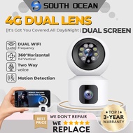 South Ocean V380 Pro WiFi/4G Sim Card Dual Lens 5MP Wireless CCTV