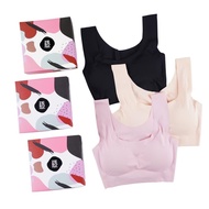 (3 PCS) ZeroFeel Seamless Bra Round Neck