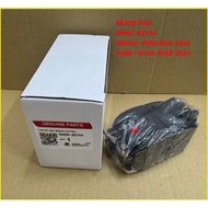 BRAKE PAD 04465-BZ154 MODEL :PERODUA AXIA A300 / D74A D95B 2023-
