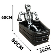 Ice Halloween Supplies Bucket Drink Bucket Bucket Halloween Decoration Skull Party Storage Slot Ice 