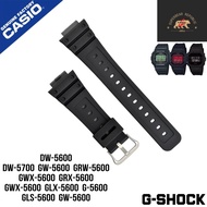 Gshock Watch Strap Matte Black DW5600 DW5700 GW5600 GRW5600 GWX5600 GRX5600 GRX5600 GWX5600 GLX5600 