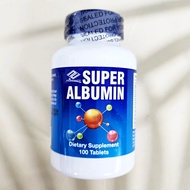 ซุปเปอร์ อัลบูมิน Super Albumin 100 Tablets [Nuhealt®]