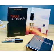 Hermes Terre d'Hermes 1.5ml 2ml Vial Fragrance [ 大地 ] 香水小样试用旅行装 Perfume Sample