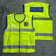 HIJAU Latest Green Traffic Police Vest Traffic Green Vest/ Traffic Police Vest/