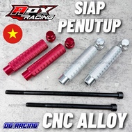 CNC ALLOY Step Tunduk Udang LC135 V8/Y15/Y16 LC135 Stand Casing Custom/ Step Udang / Step tunduk uda