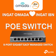 TP-Link ES208GP | 8-Port Gigabit PoE Switch | 8 PoE+ Ports | Heavy-Duty | Plug & Play @ IBN