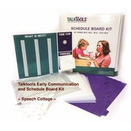 TalkTools Early Communication and Schedule Board, AAC, PECS, Picture Schedule (DIY)