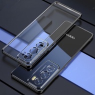 เคส OPPO Reno 12 Pro 12Pro 10 11 Pro 11F 5G OPPO Reno 8T 8 Z 7Z 8 6 5 5G เคสโทรศัพท์ใสหรูหราสวยงามกั