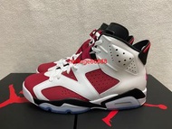 Nike Air Jordan 6 OG Carmine US8 US8.5 US9 US9.5 US10 US10.5 US11 AJ6 US 8 US 8.5 US 9 US 9.5 US 10 