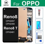 Display For OPPO Reno8 Reno 8 T 8T 4G 5G CPH2481 CPH2457 LCD Touch Screen Digitizer Assembly CPH2359
