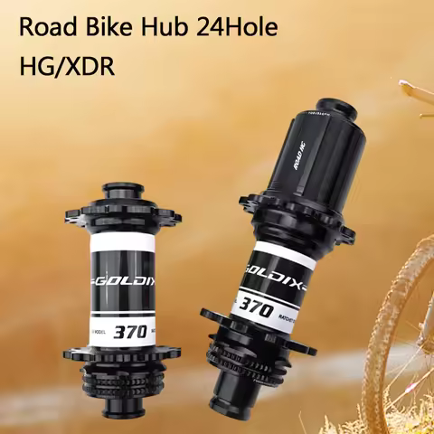 R370 New Road Bike Hub 24Hole J-bend Spoke Center Lock Brake HG/XDR Hub Body Bearing 36T Ratchet For