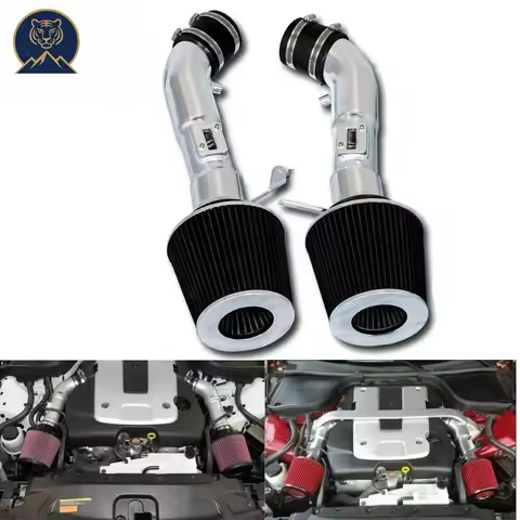 High Performance Cold Air Intake Kit + Filter for Infiniti G37 3.7L 08-13 Nissan 370Z 09-16