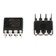 UA741 741 IC DIP 8 Pin Single Operational Amplifier IC Base Socket 8 Pin