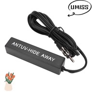 UMISTYDREAM9IQ0 Radio Antenna, Plastic Universal Hidden Antenna, Long Cable Black Audio Antenna Modu