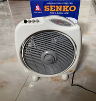 Quạt bàn đảo Senko BD1012 (mã cũ BD860) công suất 40W tính năng ngã tự ngắt điện - Hàng chính hãng