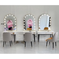 Dressing Table Wedding Photography Dressing Table Lamp with Photo Studio Beauty Salon Table Makeup A