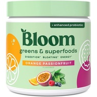 Bloom Nutrition Superfood Greens Powder, Digestive Enzymes with Probiotics and Prebiotics, Gut Healt
