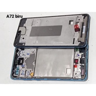 Samsung A72 lcd Frame biru