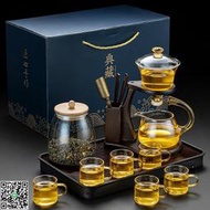 免運~玻璃自動 具 裝節日文創禮品送領導年貨輕奢高檔禮盒定製伴手禮 HW320