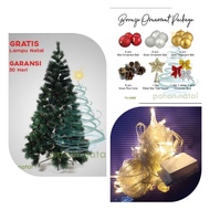 Christmas Tree 4ftPine plus Bronze Christmas Tree Package