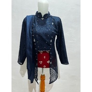 Kebaya kutubaru brocade sequin shanghai collar can be combined with ankin
