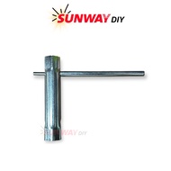 STOPCOCK valve opener tool / special tool / HEXAGONAL DEEP SOCKET SET WITH WRENCH TO REMOVE SPINDLE 