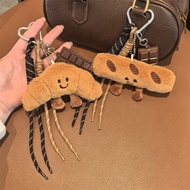 Mountaineering Buckle Rope Croissant Baguette Pendant Keychain Backpack Accessories Friends Gift