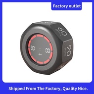 Digital Timer with LED Screen Multi-Hexagon Cube Timer 90-Minute Sensor 7 Set Time Management Tools