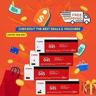 CANON CARTRIDGE 045 BLACK/CYAN/YELLOW/MAGENTA TONER (Cart 045) [KawTim Toner]